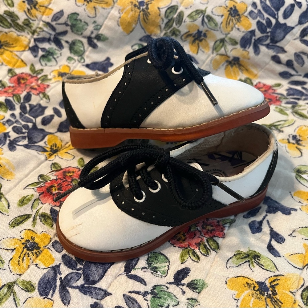 Vintage Toddler Saddle Oxford Shoe| Size 6